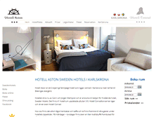 Tablet Screenshot of hotellaston.se